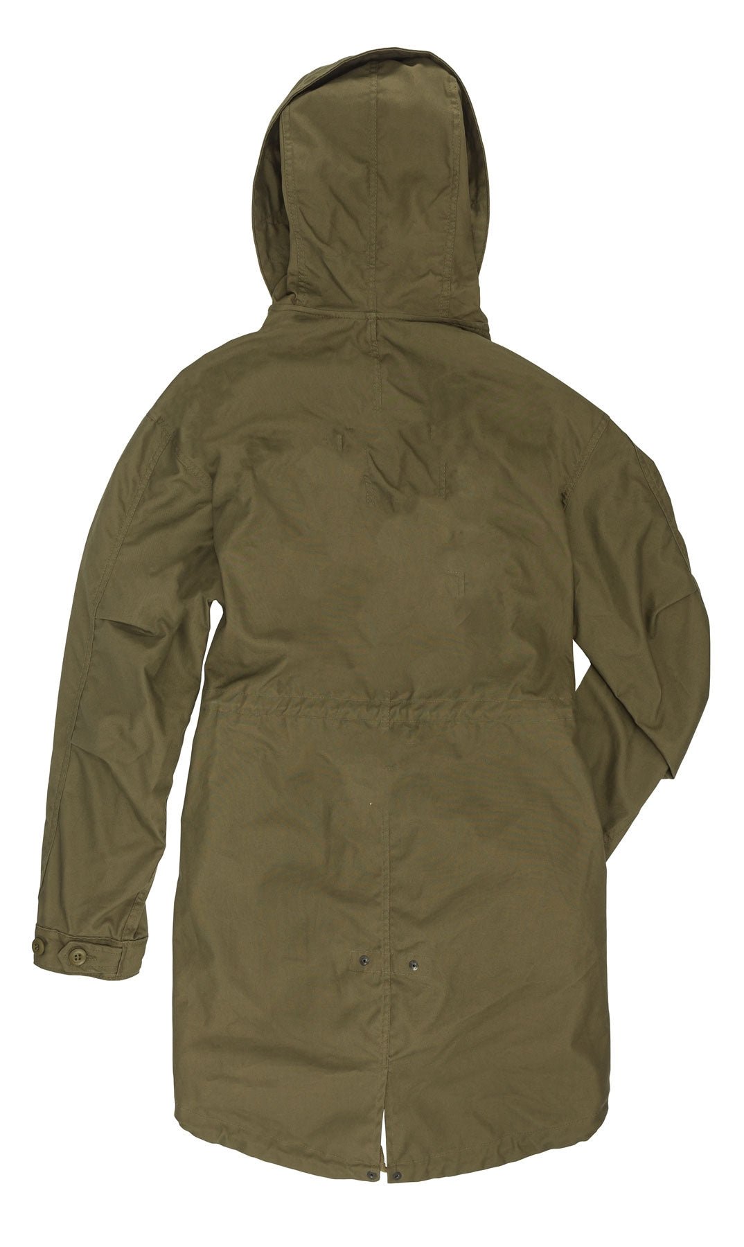 M51 Fishtail Parka Shell | Olive Green Canvas Jacket