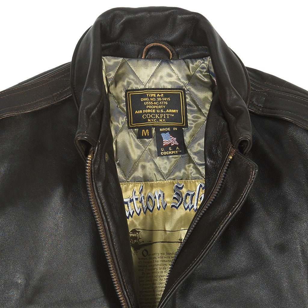 Men's Antique Lambskin Leather Jacket for Sale | Cockpit USA