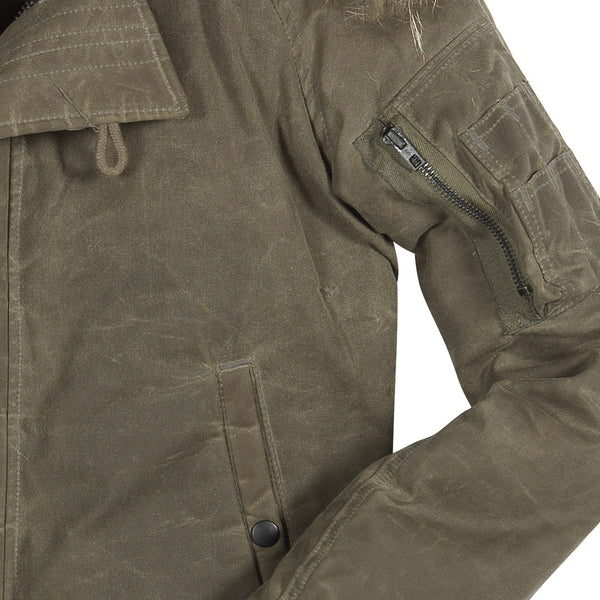 Mountain Park Ranger Parka sleeve detail