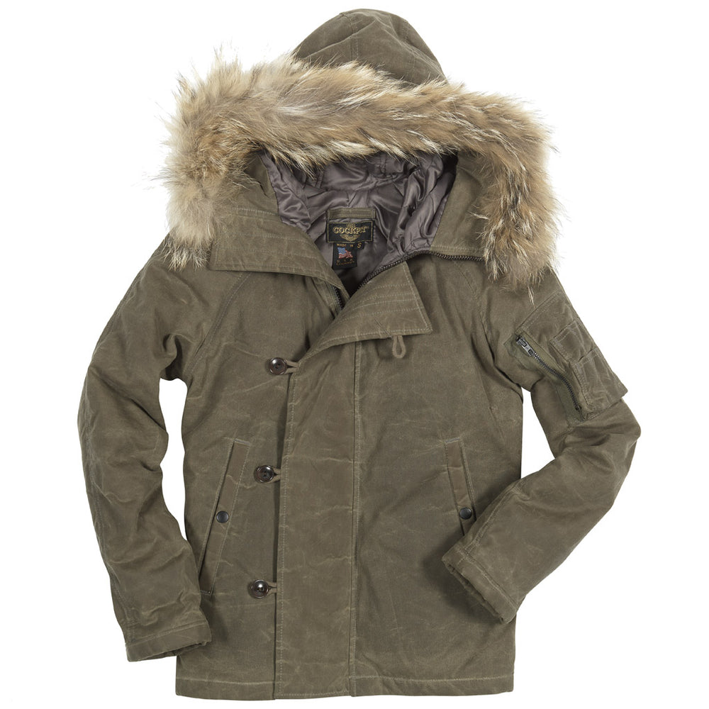 Mountain Park Ranger Parka label