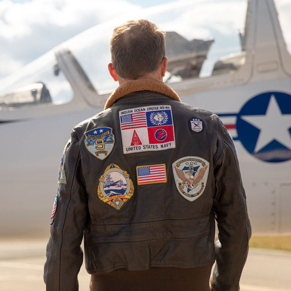 Movie Hero® Top Gun II Navy G-1 Jacket Z212136 - Cockpit USA Men