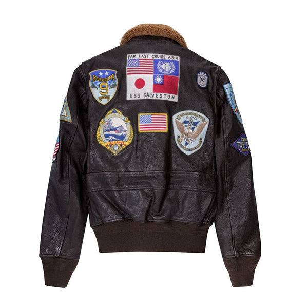 Movie Hero® Top Gun Navy G-1 Jacket Z201036T - Cockpit USA Men