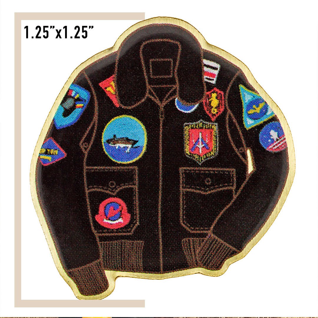 Top Gun Pin | Bomber Jacket Pin | Cockpit USA