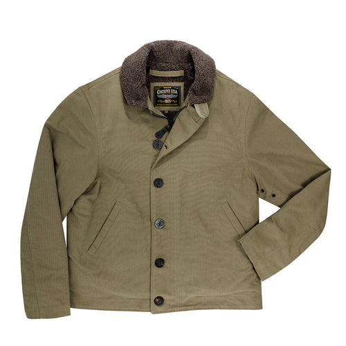 N1 Bedford Cord Navy Jacket in Sage Z26X031 - Cockpit USA Men