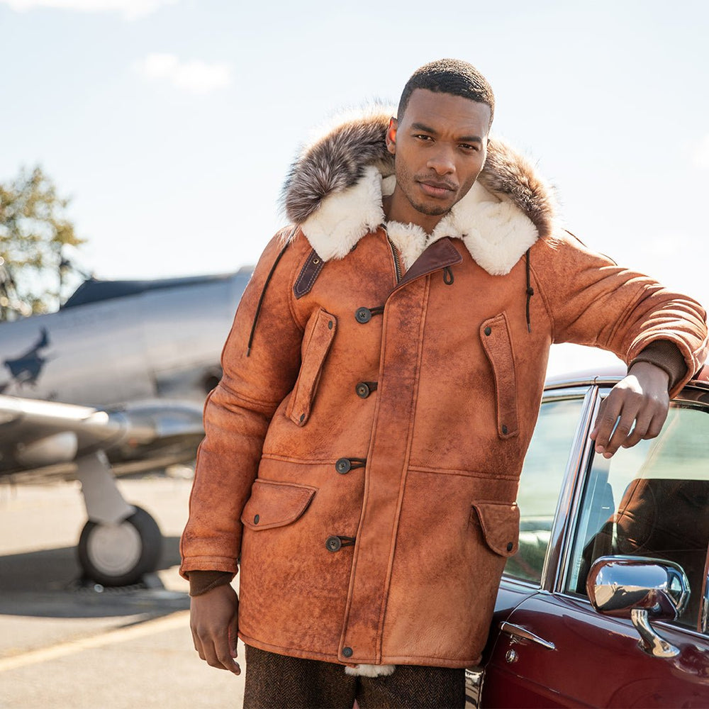 N3B Sheepskin Parka Z21C015 - Cockpit USA Men