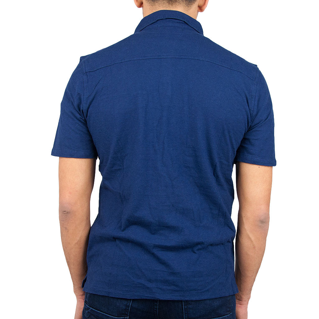 Men's Light Blue or Navy Collared Polo Shirt | Cockpit USA