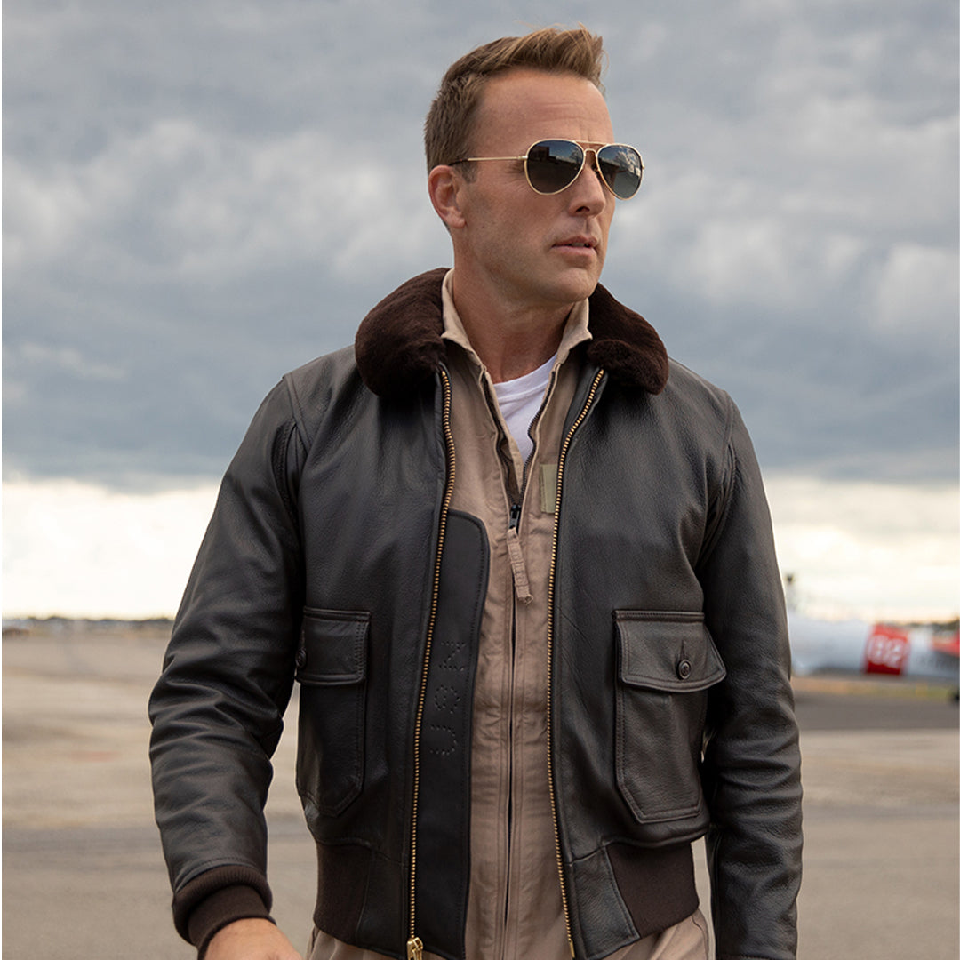 US Navy Issue Type G-1 Bomber Jacket with Fur