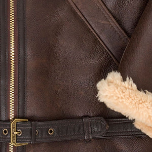 R.A.F Sheepskin Bomber Jacket Z2109 - Cockpit USA Men
