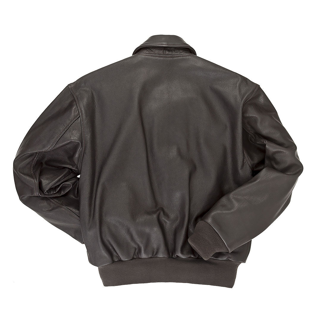 WWII A-2 Jacket | Brown Leather Flight Jacket | Cockpit USA