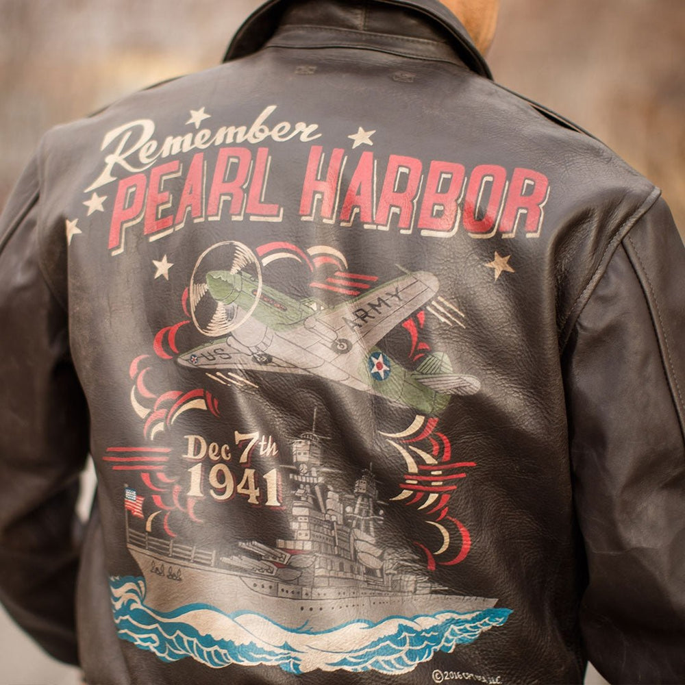 Remember Pearl Harbor™ A-2 Flight Jacket Z21W015M - Cockpit USA Men