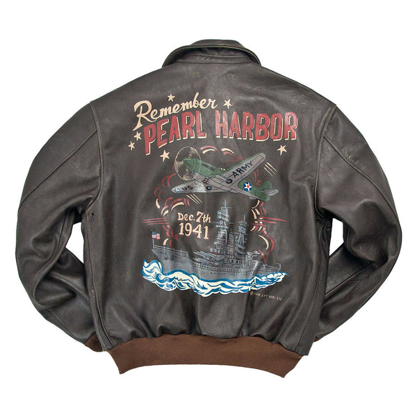 Remember Pearl Harbor" A-2 Flight Jacket