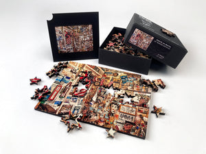"Route 66 Motel" Starz Puzzles Z99G102 - Cockpit USA Apparel & Accessories
