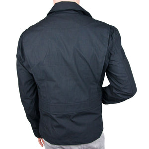 Shipboard Officers Deck Jacket black back