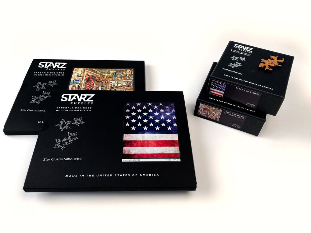 "Stars and Stripes" Starz Puzzles Z99G101 - Cockpit USA