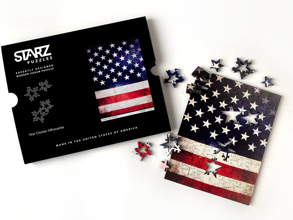 "Stars and Stripes" Starz Puzzles Z99G101 - Cockpit USA