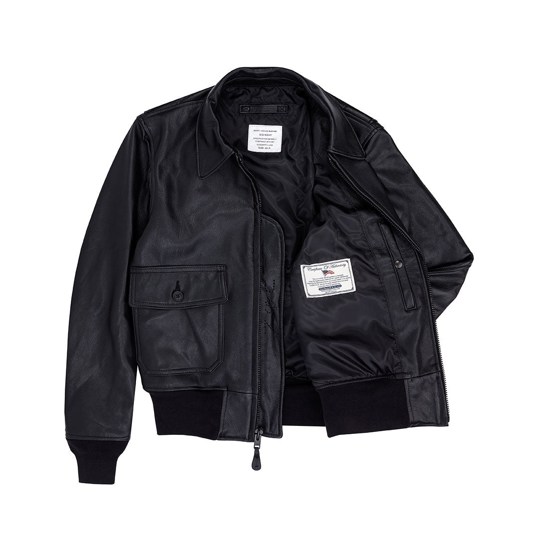Surface Warfare Jacket | Navy SWO Leather Jacket