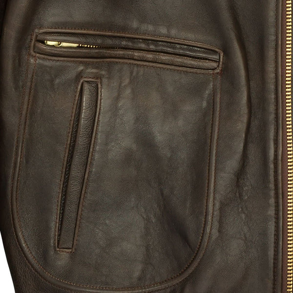 The Classic "Raider™" Jacket (Long) Z2129AML in Brown - Cockpit USA Men