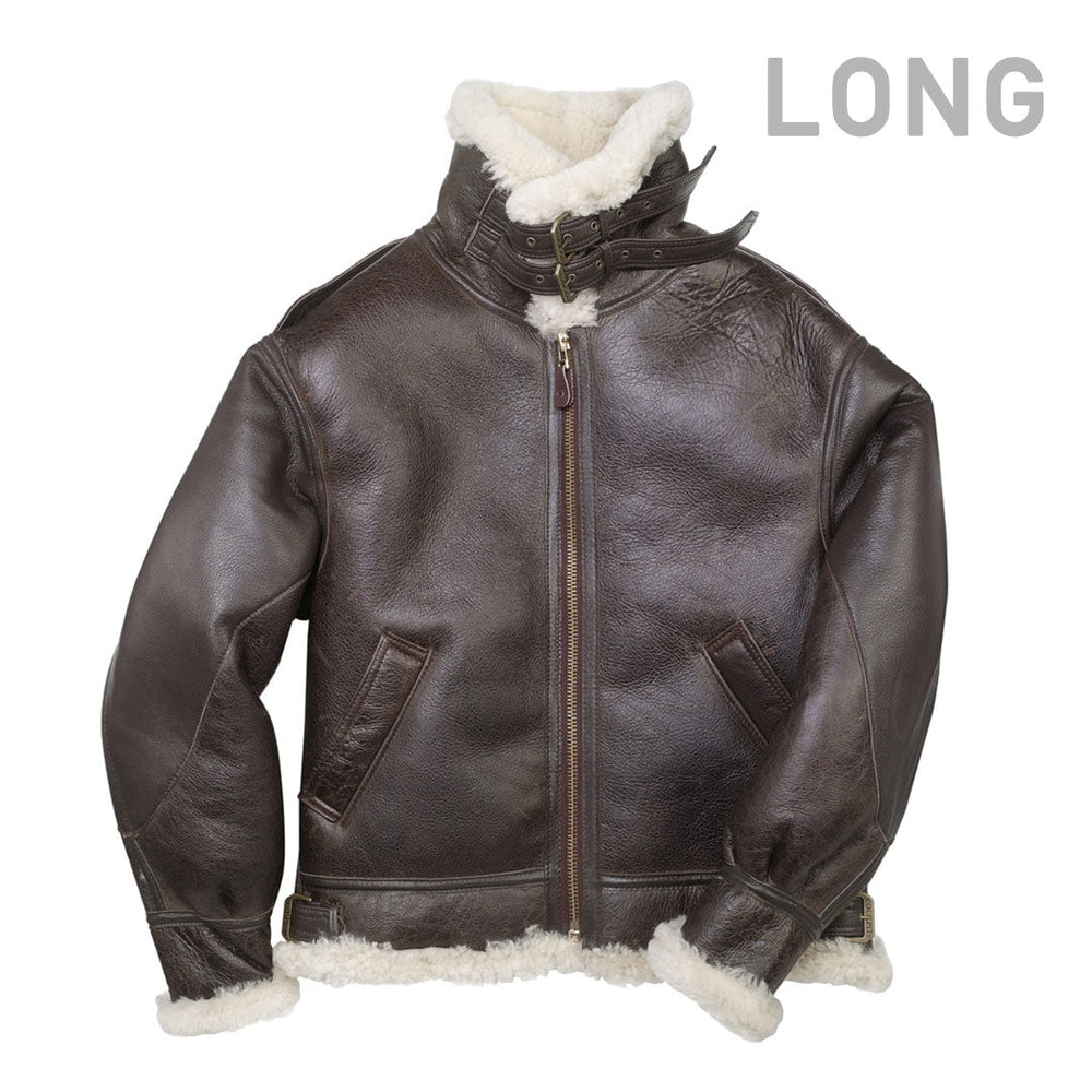 "The General" B-3 Bomber Jacket Long Z2103L - Cockpit USA Men