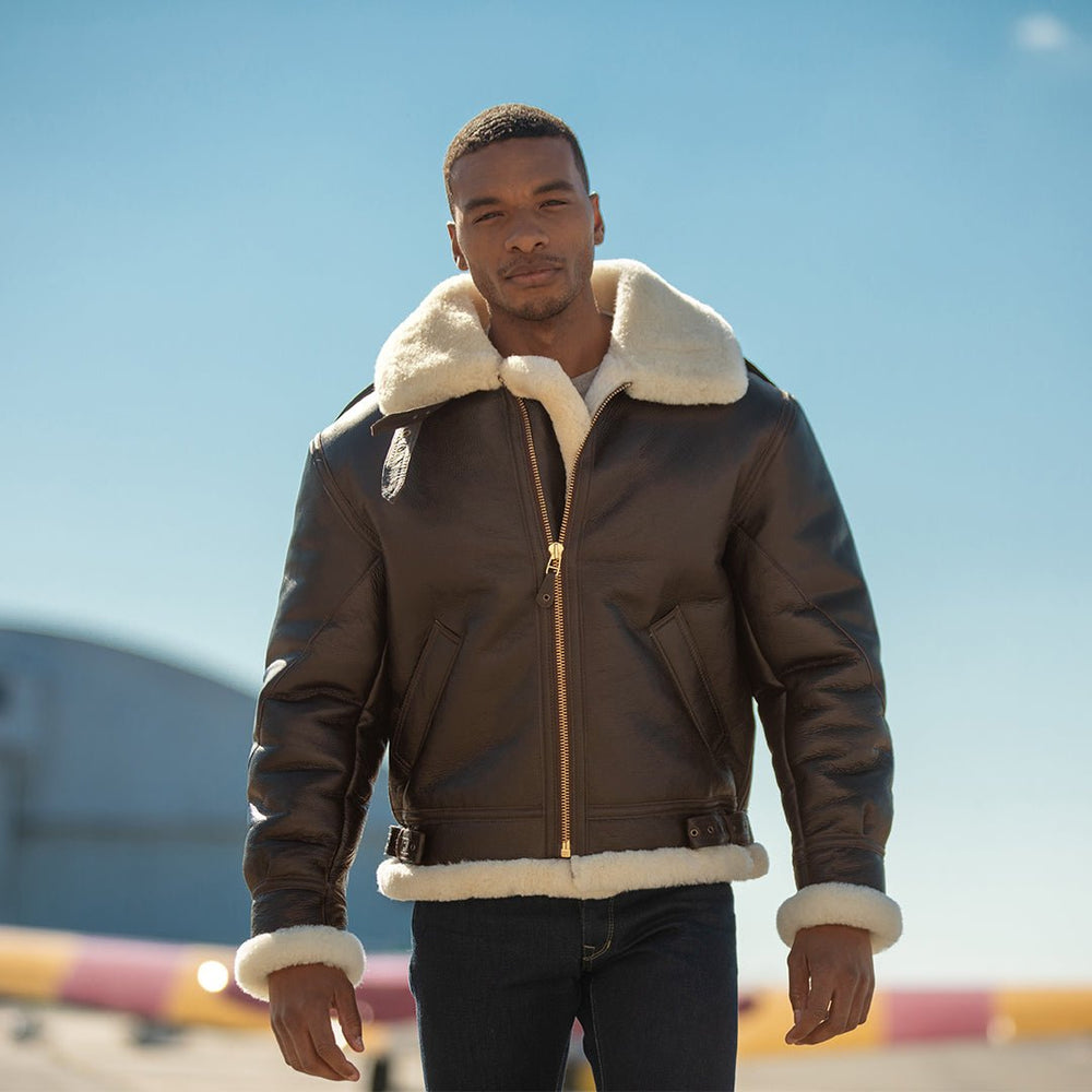 "The General" B-3 Bomber Jacket Z2103 - Cockpit USA Men