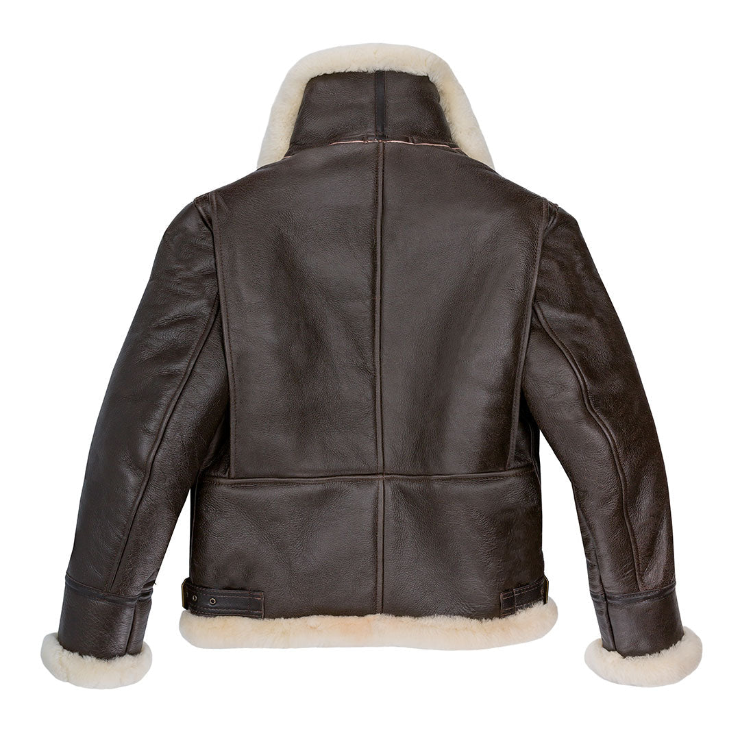 The Scout - Sheepskin Leather Bomber Jacket | Cockpit USA