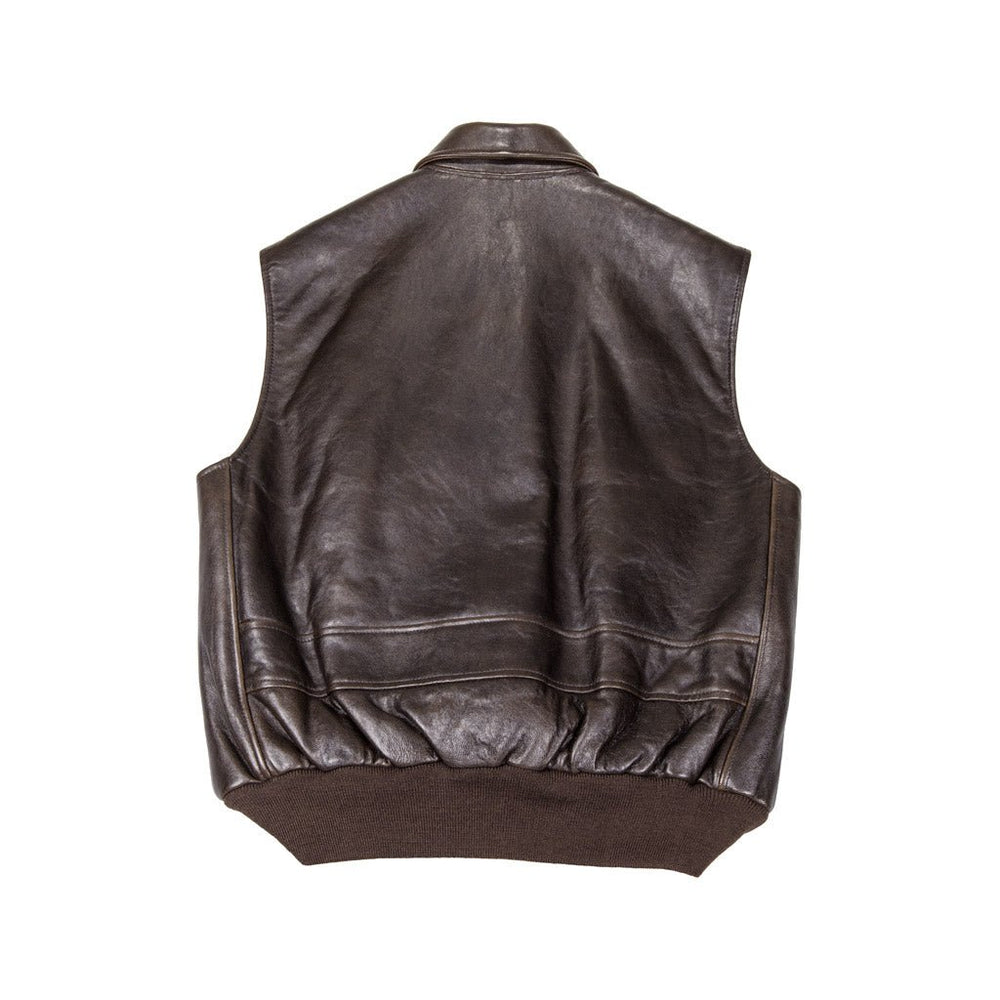 The Stearman Leather Vest (Imported) Z2129VC - Cockpit USA Men