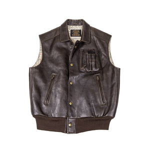 The Stearman Leather Vest (Imported) Z2129VC - Cockpit USA Men