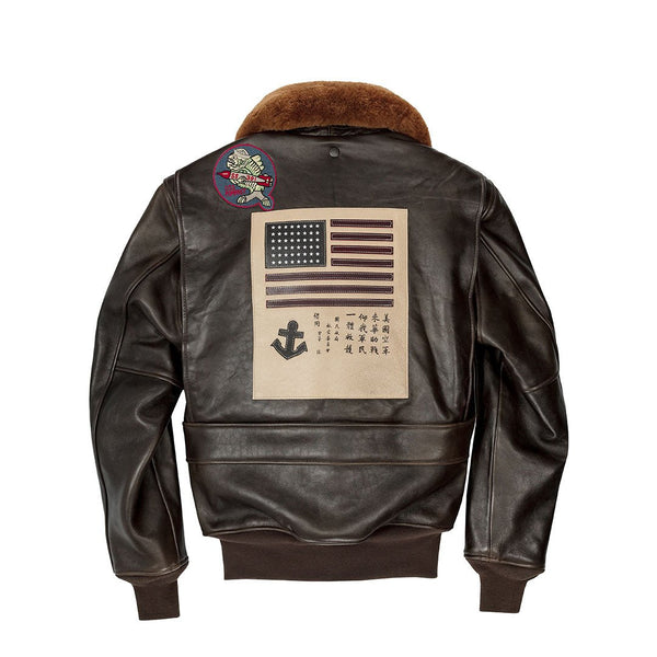 Top Gun Navy G-1 Jacket Z201036M - Cockpit USA Men
