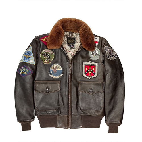 Top Gun Navy G-1 Jacket Z201036M - Cockpit USA Men