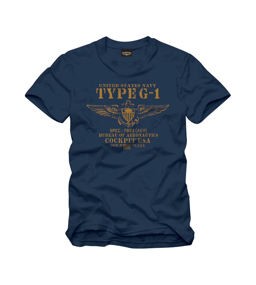 Type G-1 Tee Z12V012D - Cockpit USA T-Shirts On Sale