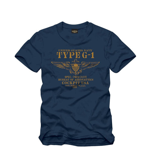 Type G-1 Tee Z12V012D - Cockpit USA T-Shirts On Sale