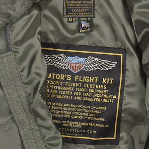 US Fighter Weapons Jacket in sage