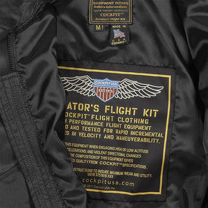 US Fighter Weapons Jacket -Black