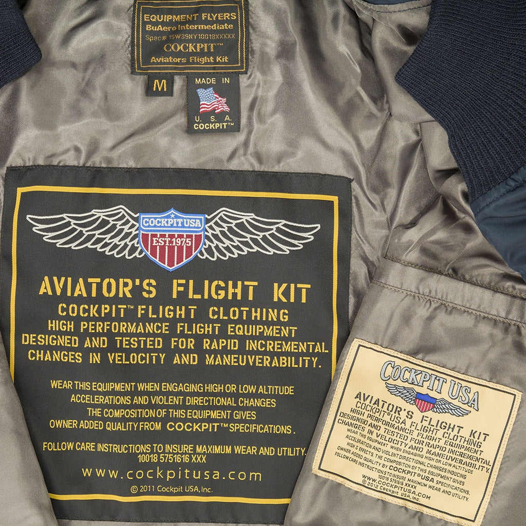 US Fighter Weapons Jacket -Navy