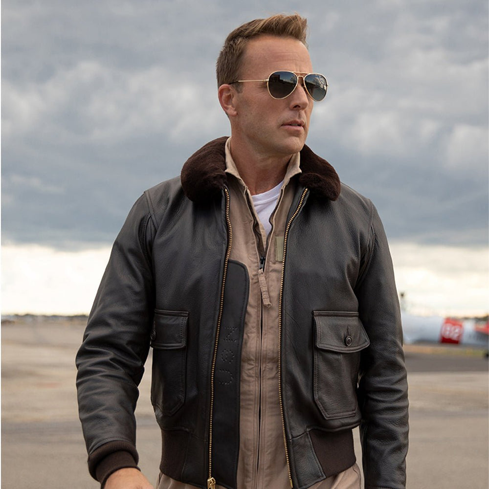U.S. Navy Issue Mil Spec G-1 Jacket Z2108 - Cockpit USA Men