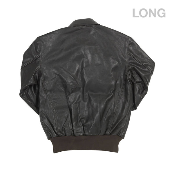 U.S.A.F. 21st. Century A-2 Jacket (Long) Z21V41L in Brown - Cockpit USA Men