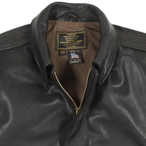 U.S.A.F. 21st. Century A-2 Jacket (Long) Z21V41L in Brown - Cockpit USA Men