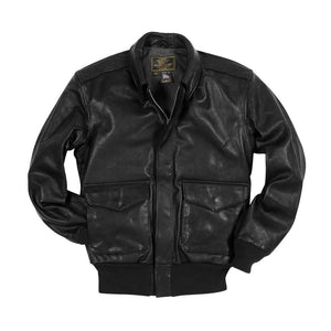U.S.A.F. 21st. Century A-2 Jacket Z21V41 in Black - Cockpit USA Men