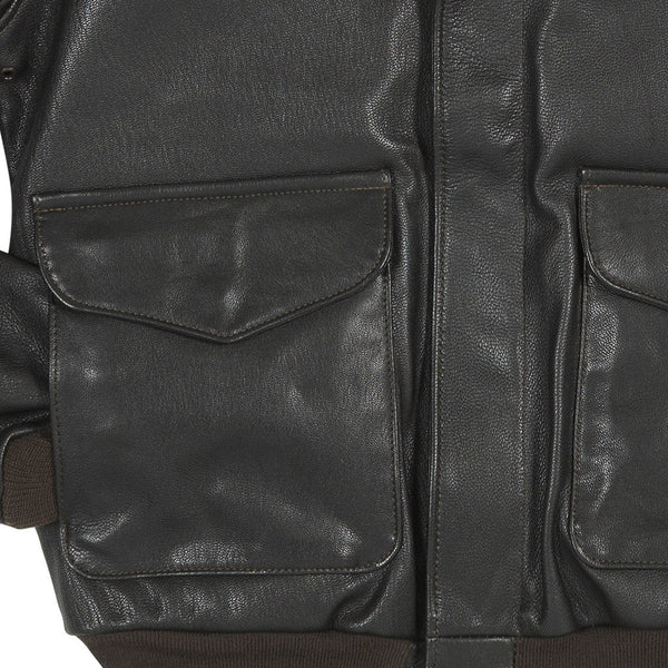 U.S.A.F. 21st. Century A-2 Jacket Z21V41 in Brown - Cockpit USA Men