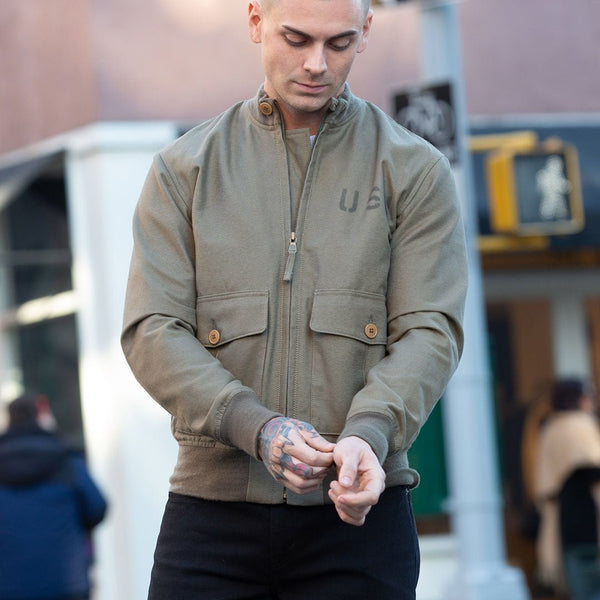 USN BEDFORD CORD 37J1 Jacket Z26X038 - Cockpit USA Men