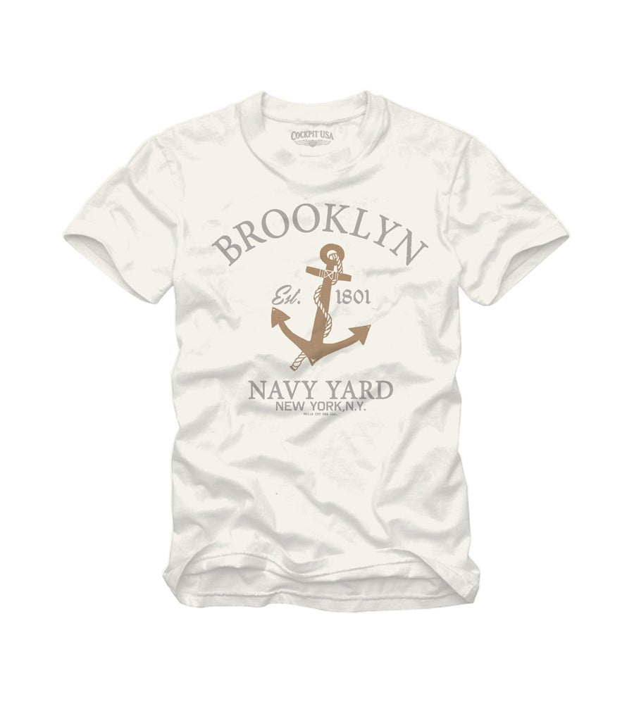 USN Brooklyn Navy Tee Z12B101D - Cockpit USA Men