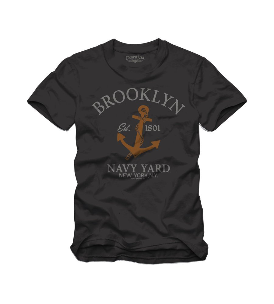 USN Brooklyn Navy Tee Z12B101D - Cockpit USA Men