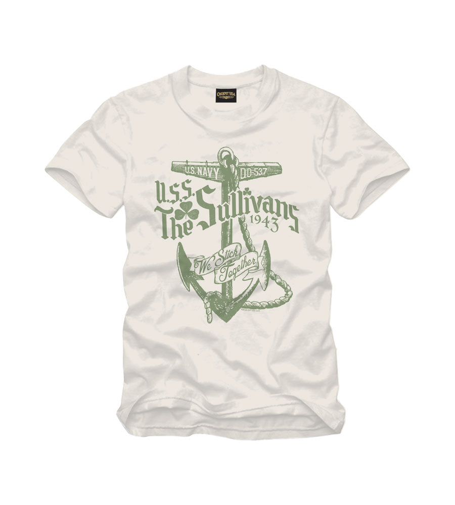 USS Sullivan Tee in dusty green