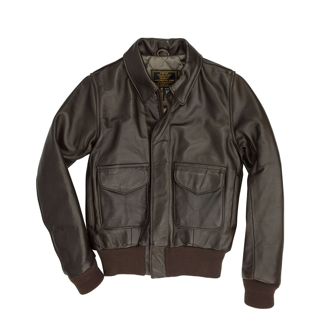 Women's & Ladies' Brown Lambskin Leather Bomber Jacket