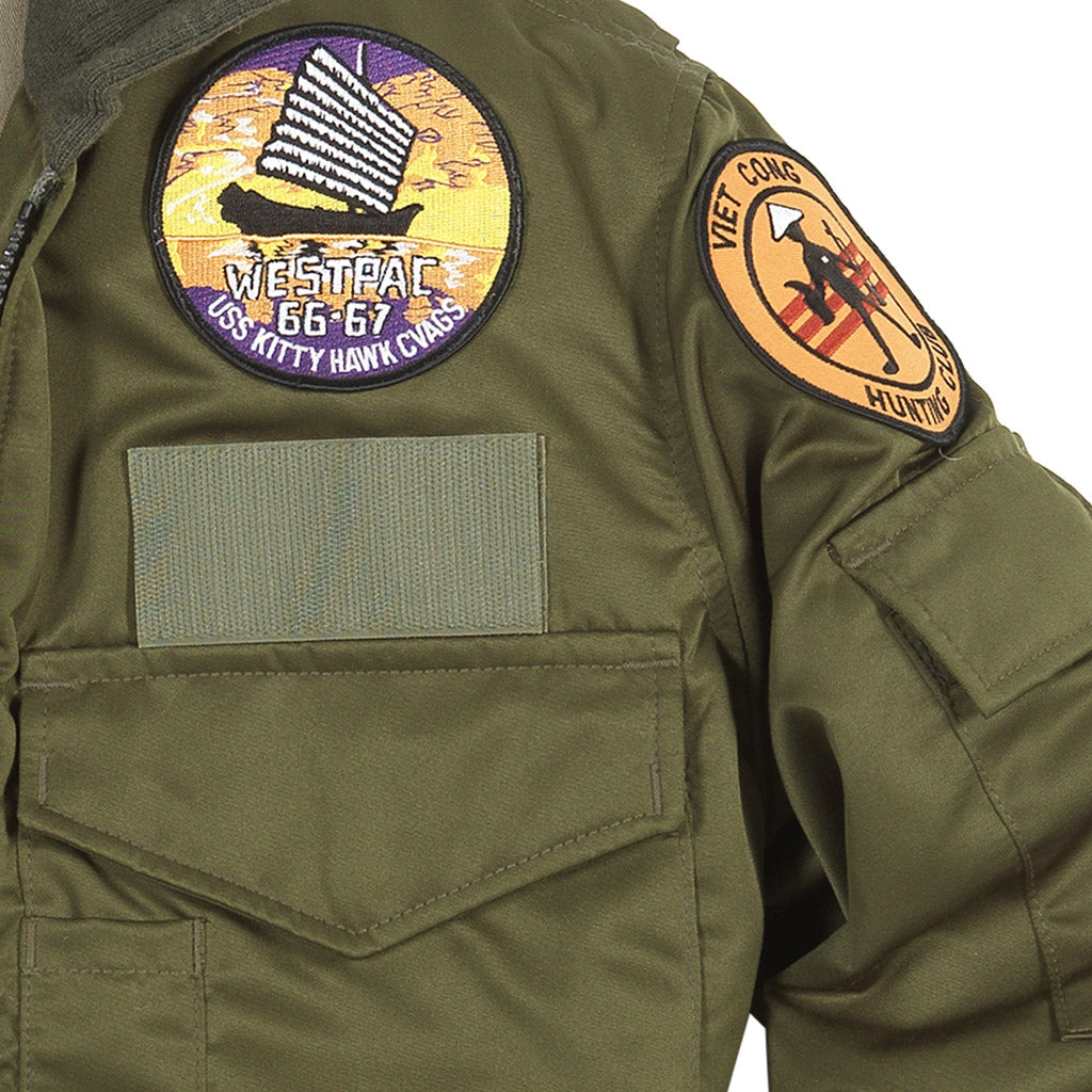 WEP Jacket With Patches patch detail