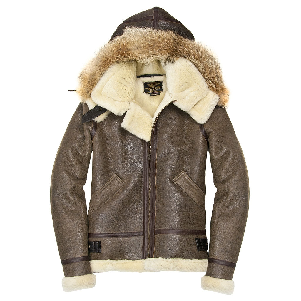 Women's Sheepskin Bomber Jacket Women's Leather Jacket with Fur
