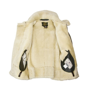 Womens Hooded Sheepskin Jacket - Cockpit USA