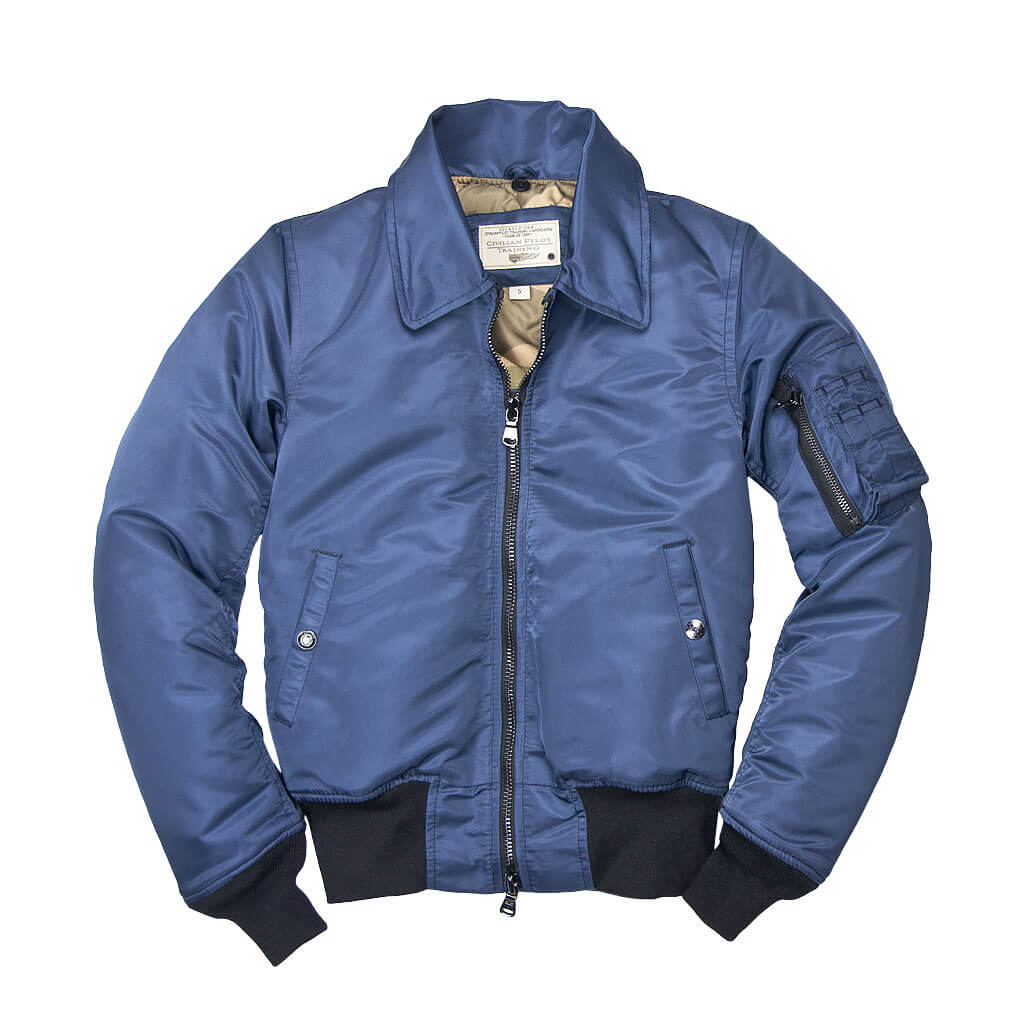 Women's Satin Bomber Jacket Ladies Satin Jacket - Main Image