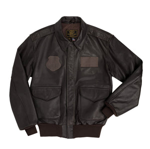 Z21V42-U.S.A.F. 21st. Century A-2 Jacket with Velcro - Cockpit USA